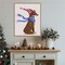 Windswept Fox by Fab Funky 23-in. W x 28-in. H. Canvas Wall Art Print Framed